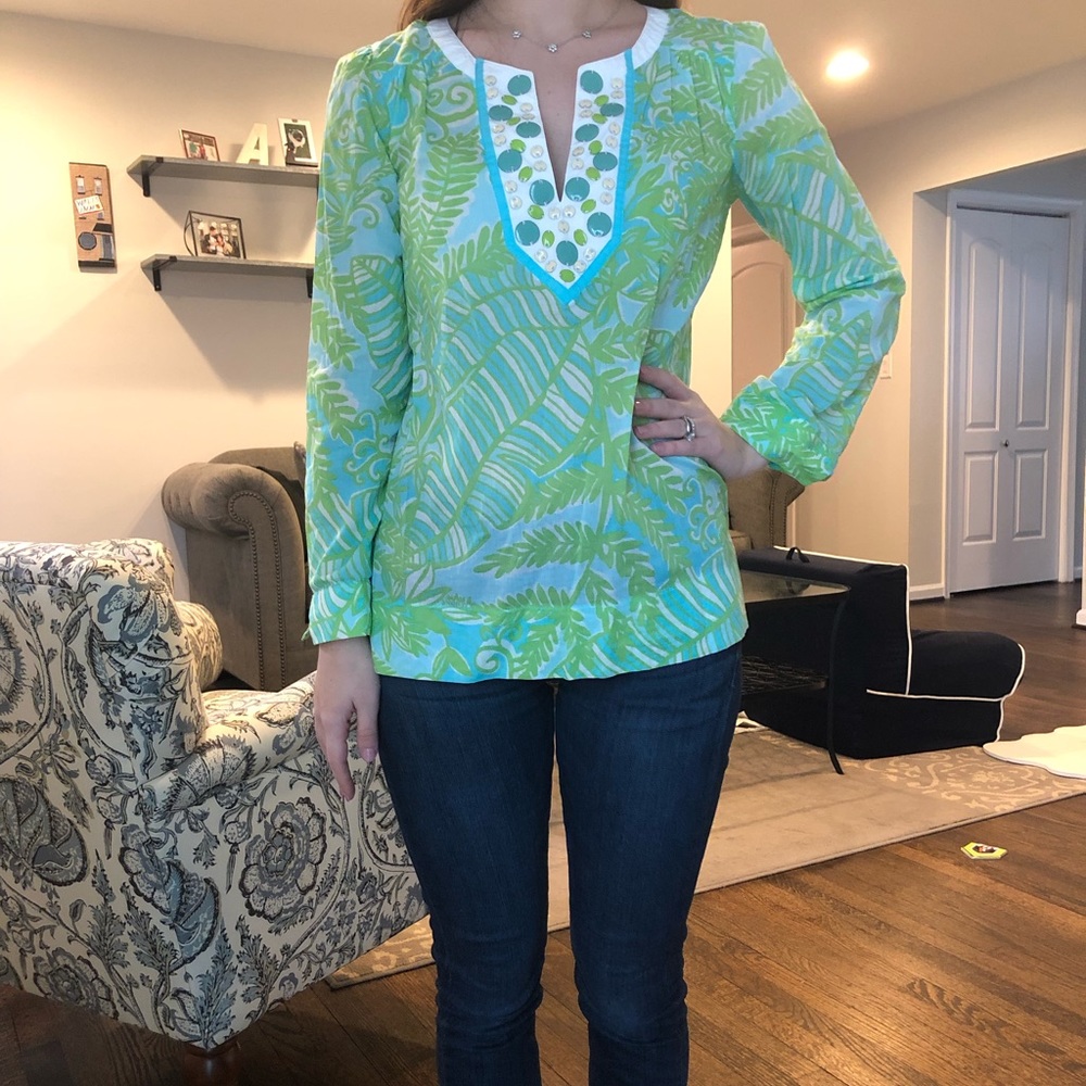 XS Lilly Pulitzer Top
